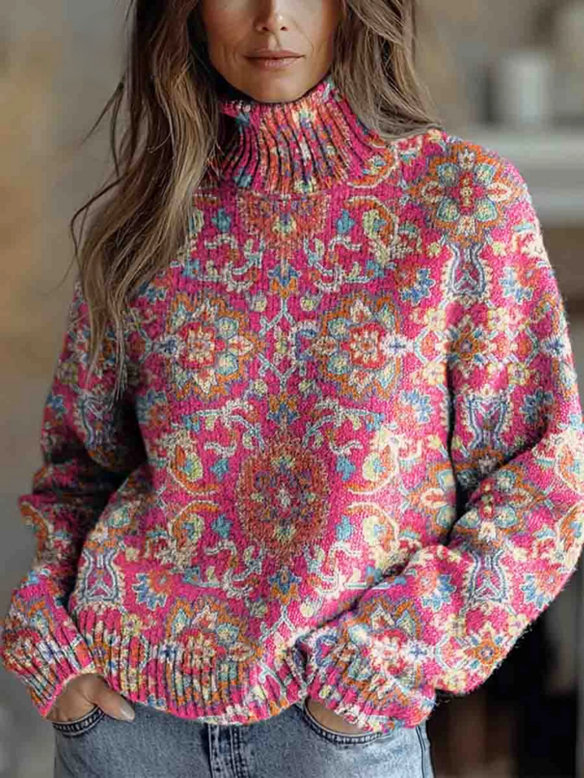Pink Floral / 18/20 (3XL)