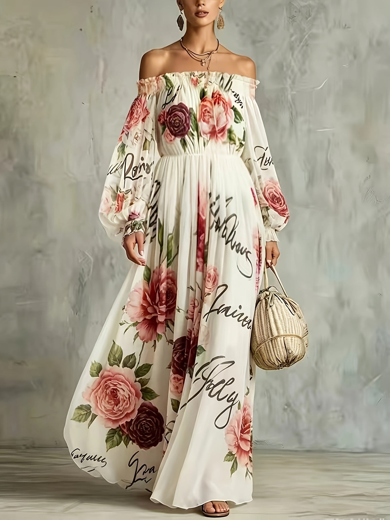 Flower with text / 3XL