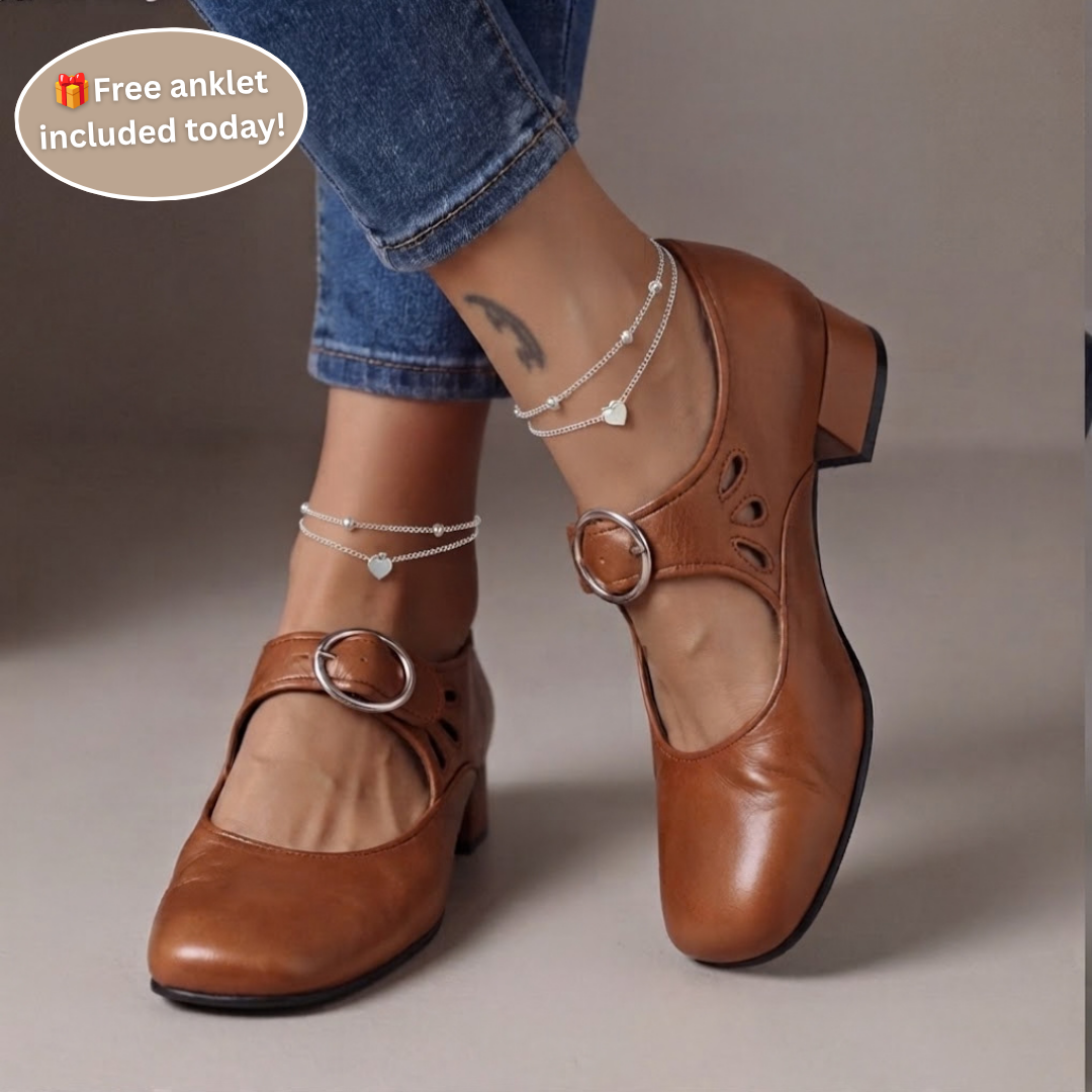 Brown + 🎁Free anklet included today! / 9.5