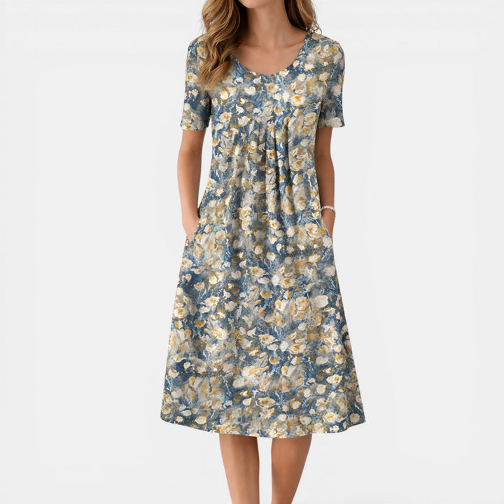 Yellow floral / 3XL