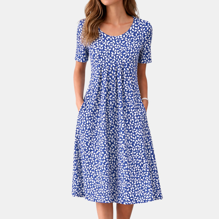 Blue floral / 3XL
