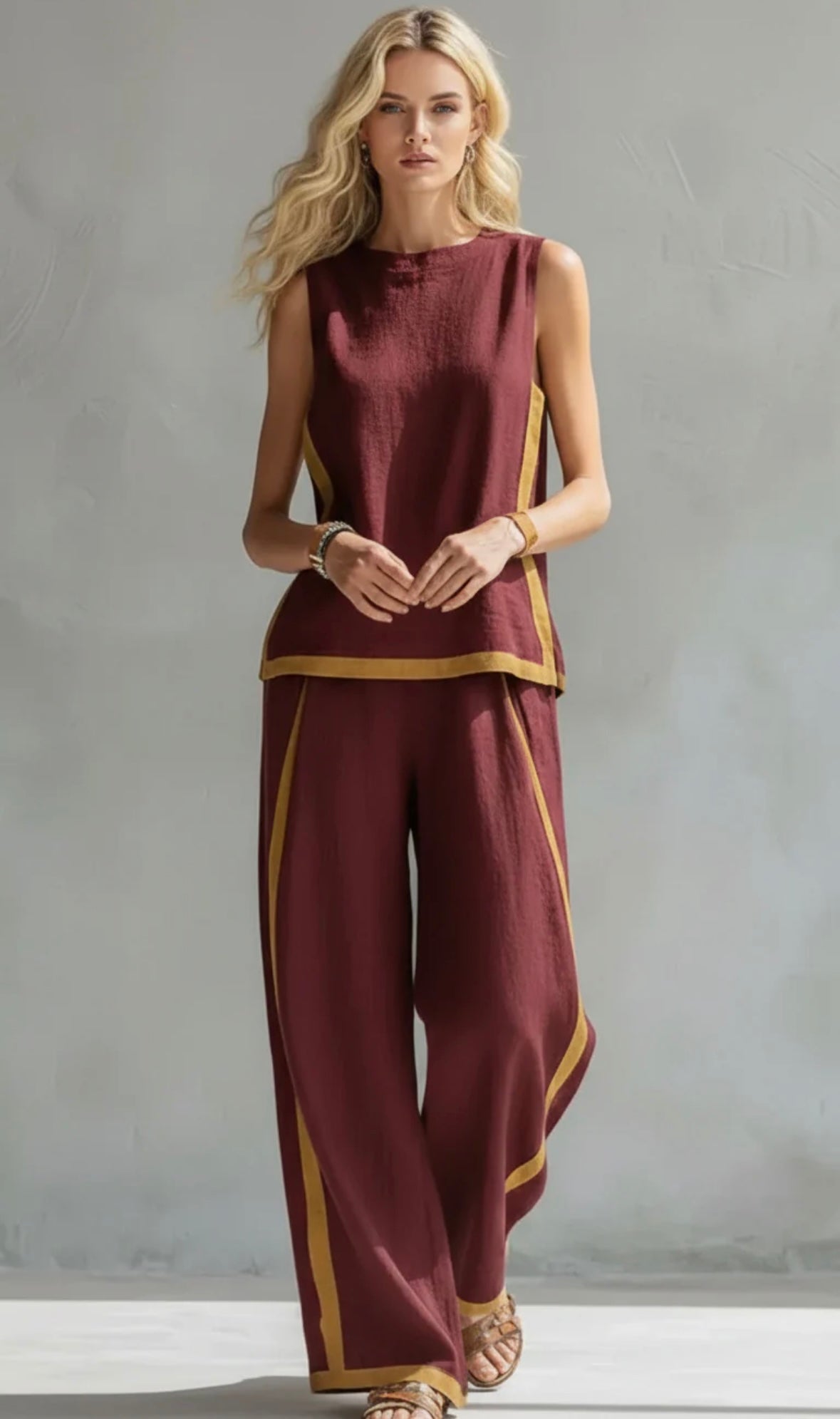Burgundy / 5XL/US 20