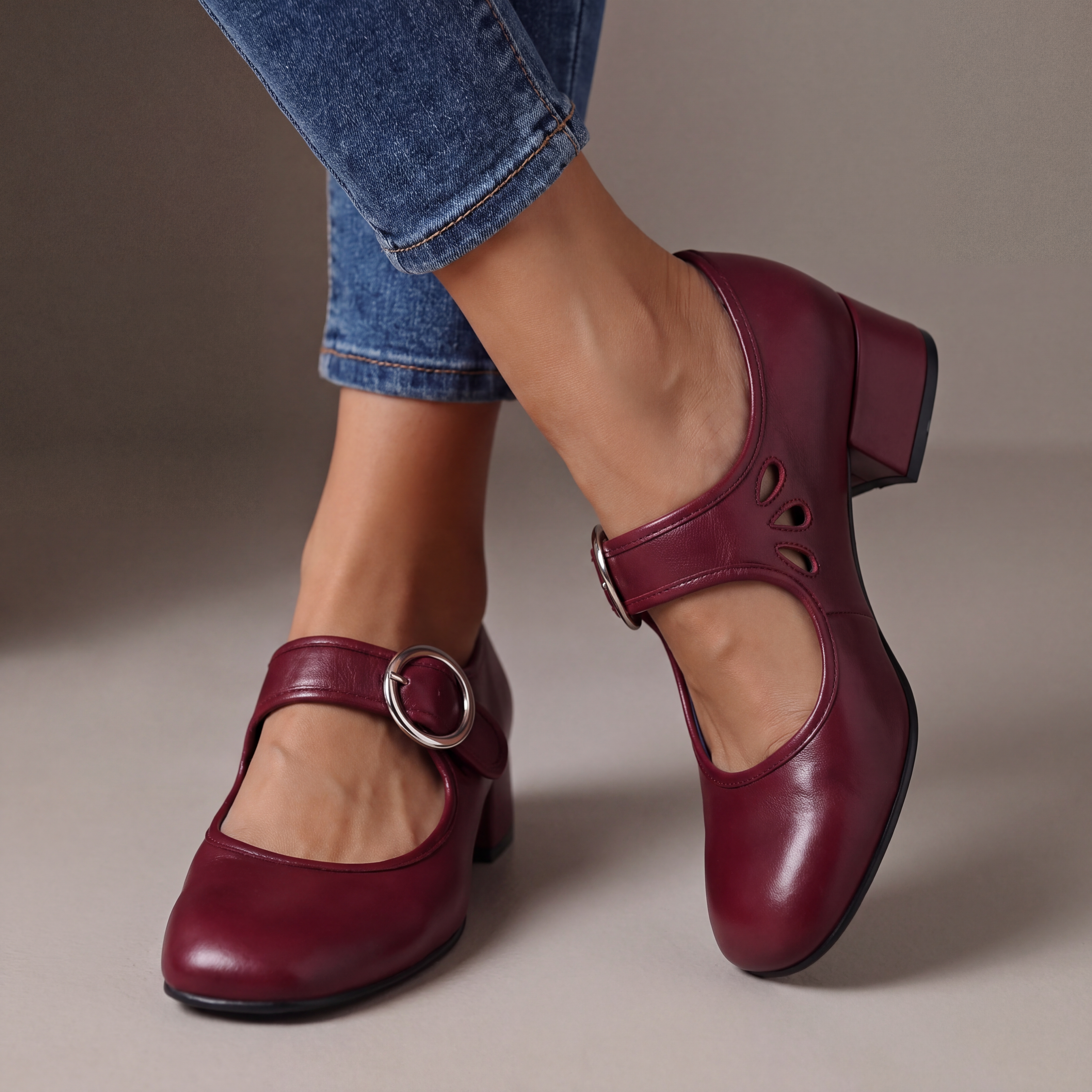 Red + 🎁Free anklet included today! / 9.5