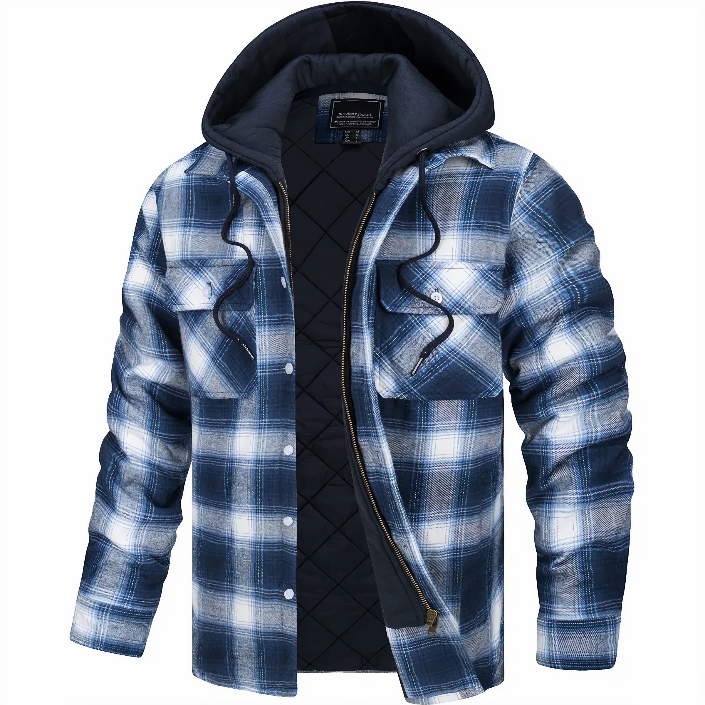 White-Blue / 4XL